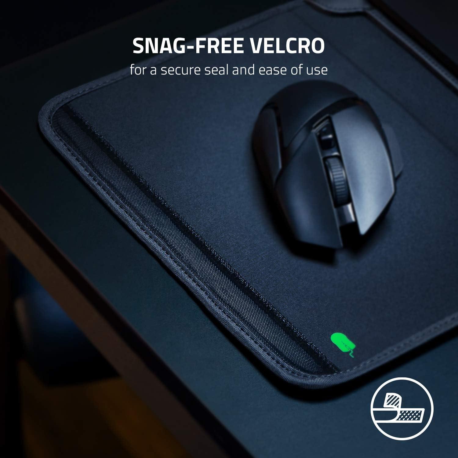 imageRazer 173quotquot Protective Laptop Sleeve Scratch ampamp WaterResistant  Padded Interior Lining  SnagFree Velcro  FlipOut Mouse Mat  Classic Black RC2101590100R3M115 in