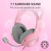 imageRazer Kraken Kitty V2 USB Wired Headset Gengar Spikes  Stream Reactive Lighting  HyperClear Cardioid Mic  40 mm Drivers  71 Surround Sound  Comfortable Ear Cushions  Pokemon Gengar EditionQuartz Pink