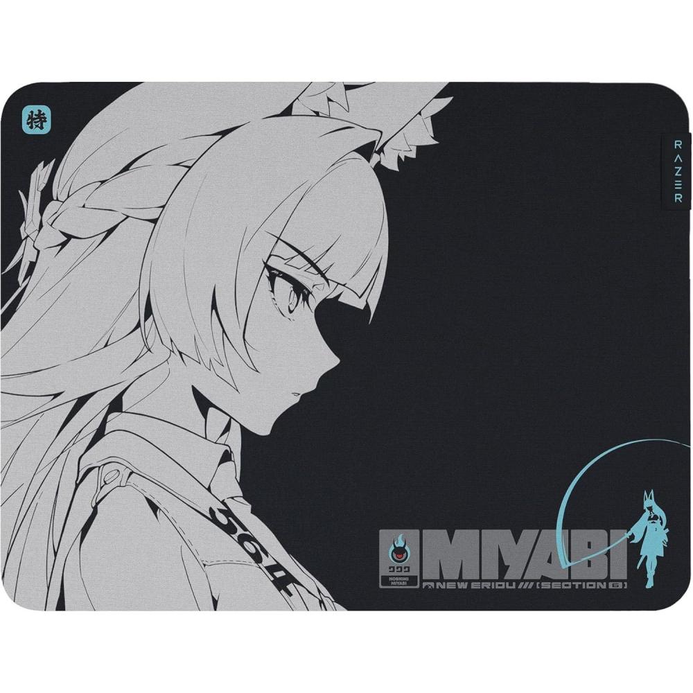 imageRazer Gigantus V2 Soft Gaming Mouse Pad Medium Textured MicroWeave Cloth Surface  Thick HighDensity Rubber Foam  Anti Slip Base  Zenless Zone Zero Edition