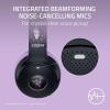 imageRazer Kraken Kitty V2 BT Wireless RGB Headset Chroma RGB Kitty Ears ampamp Earcups  Bluetooth 5240 mm Drivers  NoiseCancelling Mics  Lightweight  40 Hr Battery wType C Charging  Kuromi Edition