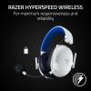 image:imageRazer BlackShark V3 X HyperSpeed Wireless Gaming Headset for PS5 50mm Drivers  Cardioid Mic  24 GHz Bluetooth  Works with PC Mac Nintendo Switch Smartphone  Long Battery Life  White