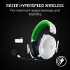 image:imageRazer BlackShark V3 X HyperSpeed Wireless Gaming Headset for Xbox 50mm Drivers  Cardioid Mic  24 GHz Bluetooth  Works with PC Mac Nintendo Switch Smartphone  Long Battery Life  White