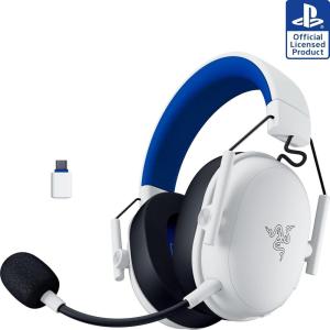 image:imageRazer BlackShark V3 X HyperSpeed Wireless Gaming Headset for PS5 50mm Drivers  Cardioid Mic  24 GHz Bluetooth  Works with PC Mac Nintendo Switch Smartphone  Long Battery Life  White