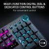 image:imageRazer Huntsman V3 Pro TKL 8KHz Esports Gaming Keyboard Analog Optical Switches Gen 28000 Hz Polling Snap Tap  Rapid Trigger  Adjustable Actuation  Media Controls  Niko EditionBlack