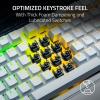 image:imageRazer Huntsman V3 Pro TKL 8KHz Esports Gaming Keyboard Analog Optical Switches Gen 28000 Hz Polling Snap Tap  Rapid Trigger  Adjustable Actuation  Media Controls  Niko EditionWhite