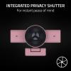 image:imageRazer Kiyo V2 X Streaming Webcam 1440p 60 FPS  Auto Focus  Builtin Microphone  Wide Angle Lense  Integrated Privacy Shutter  Works with OBS Xsplit Streamlabs Discord Zoom Teams  WhitePink