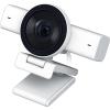 image:imageRazer Kiyo V2 Streaming Webcam 4K 30 FPS 1080p 60 FPS  AI Powered AutoFraming  Builtin Microphone  Ultrawide Angle Lens  Privacy Cover  Works with OBS Xsplit Discord Zoom Teams  WhiteWhite