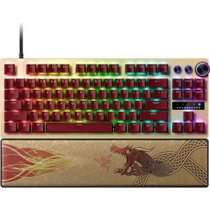 image:imageRazer Huntsman V3 Pro TKL 8KHz Esports Gaming Keyboard Analog Optical Switches Gen 28000 Hz Polling Snap Tap  Rapid Trigger  Adjustable Actuation  Media Controls  Niko EditionCounterStrike 2 Edition