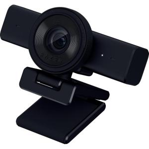 image:imageRazer Kiyo V2 X Streaming Webcam 1440p 60 FPS  Auto Focus  Builtin Microphone  Wide Angle Lense  Integrated Privacy Shutter  Works with OBS Xsplit Streamlabs Discord Zoom Teams  WhiteBlack