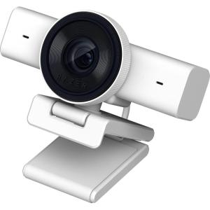 image:imageRazer Kiyo V2 X Streaming Webcam 1440p 60 FPS  Auto Focus  Builtin Microphone  Wide Angle Lense  Integrated Privacy Shutter  Works with OBS Xsplit Streamlabs Discord Zoom Teams  WhiteWhite