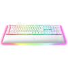 image:imageRazer BlackWidow V4 Pro Wired Mechanical Gaming Keyboard Green Switches Tactile amp Clicky  Doubleshot ABS Keycaps  Command Dial  8 Dedicated Macro Keys  Chroma RGB  Magnetic Wrist Rest  White