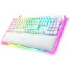 image:imageRazer BlackWidow V4 Pro Wired Mechanical Gaming Keyboard Green Switches Tactile amp Clicky  Doubleshot ABS Keycaps  Command Dial  8 Dedicated Macro Keys  Chroma RGB  Magnetic Wrist Rest  White