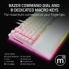 image:imageRazer BlackWidow V4 Pro Wired Mechanical Gaming Keyboard Green Switches Tactile amp Clicky  Doubleshot ABS Keycaps  Command Dial  8 Dedicated Macro Keys  Chroma RGB  Magnetic Wrist Rest  White