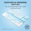 image:imageRazer Ornata V3 TKL Gaming Keyboard LowProfile Keys  MechaMembrane Switches  UVCoated Keycaps  Backlit Media Keys  8Zone RGB Lighting  Magnetic Wrist Wrest  Cinnamoroll Edition