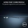 image:imageRazer Atlas Pro Tempered Glass Gaming Mouse Mat  UltraThin 19mm Dirt and Scratch Resistant UltraSmooth LowFriction Surface Optimized for Optical Sensors AntiSlip Base  Black