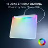 image:imageRazer Firefly V2 Pro Fully Illuminated RGB Gaming Mouse Mat Backlit Design  15 Zone Chroma Lighting  USB 20 Port  Detachable USB Type C Cable  Micro Textured Surface  Anti Slip Base  White