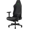 image:imageRazer Iskur V2 X Ergonomic Gaming Chair  Builtin Lumbar Support Widened Seat Base HighDensity Foam Cushions Adjustable 152 Recline 2D Armrests Plush Fabric Finish PC Gaming  L33T Edition