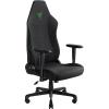 image:imageRazer Iskur V2 X Ergonomic Gaming Chair  Builtin Lumbar Support Widened Seat Base HighDensity Foam Cushions Adjustable 152 Recline 2D Armrests Plush Fabric Finish PC Gaming  L33T Edition