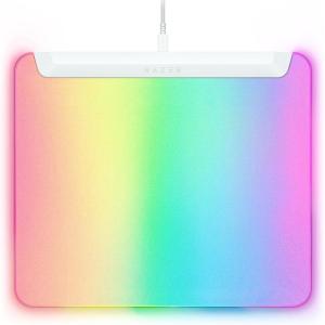 image:imageRazer Firefly V2 Pro Fully Illuminated RGB Gaming Mouse Mat Backlit Design  15 Zone Chroma Lighting  USB 20 Port  Detachable USB Type C Cable  Micro Textured Surface  Anti Slip Base  White