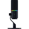image:imageRazer Seiren V3 Pro Microphone  Dynamic USB Type C amp XLR Streaming Mic 32bit Float Support Builtin Audio DSP AI Noise Removal Shock Absorber amp Pop Filter Chroma RGB Lighting Ring  Black