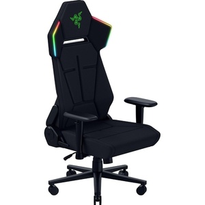 image:imageRazer Soma Chroma Ergonomic Reactive RGB Lighting Gaming Chair  DualDensity Foam Cushion BuiltIn Ergonomic Lumbar Support Premium Steel Frame Durable Build 155 Degree Recline