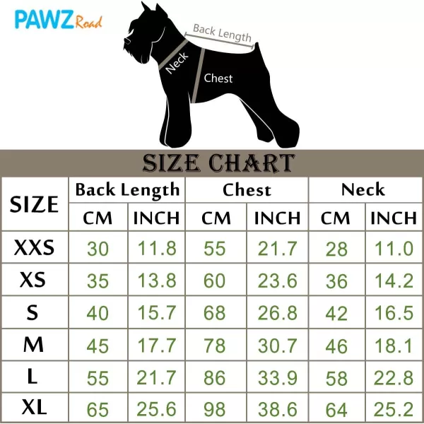 PAWZ Road Dog Coat Plaid Dog Sweater British Style Dog Vest Windproof Dog Jacket Dog Winter Clothes for Small Medium Large Dogs Red SmallBlue