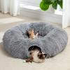 imagePAWZ Road 30 Inches AllinOne Cat Tree Bundle with Long Plush Cat Tunnel Bed