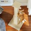 imagePAWZ Road Carpet Cat Scratching Post 32 Tall Scratching Post for Indoor Cats Adults Ultimate Scratch Post with Carpet Large Base and Removable Dangling Ball GreenBeige
