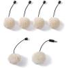 imagePAWZ Road Cat Tree Balls Replacement a Set of 6 Pompom BallBeigeBeige