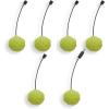 imagePAWZ Road Cat Tree Balls Replacement a Set of 6 Pompom BallBeigeGreen