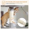 image:imagePAWZ Road 70 Inch Cat Tower Tall Cat Tree with 2 Cozy Condos 2 Plush Perch Large Basket 2 Scraching Pad amp 6 Scraching Posts for Indoor Cats Large Adult Gray