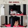 image:imagePAWZ Road 70 Inch Cat Tower Gothic Cat Tree with 2 Cozy Condos 2 Plush Perch Large Basket 2 Scraching Pad amp 6 Scraching Posts for Indoor Cats Large Adult