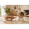 image:imagePAWZ Road Elephant Wicker Cat Bed IndoorampOutdoor Handwoven PE Rattan Cat Condo with Removable Cushion Breathable Waterproof Pet House Furniture for Indoor CatsElephant