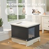 image:imagePAWZ Road Large Cat Litter Box Dual Entry Litter Box with Lid Fully Enclosed Drawer Type Cat Litter Box for Large CatsDark GrayDark Gray