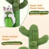 image:imagePAWZ Road 27 Inches Cactus Cat Scratcher with 3 Scratching Ploes amp 26 Inches Cat Tower with Large Perch for Indoor Cats