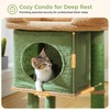 image:imagePAWZ Road 27 Inches Cactus Cat Scratcher with 3 Scratching Ploes amp 26 Inches Cat Tower with Large Perch for Indoor Cats