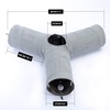 image:imagePAWZ Road 3 Way Cat Tunnel Bundle with Cat Scratching Post Bed