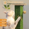 image:imagePAWZ Road Cactus Cat Donut Tunnel amp Carpet 32 Tall Scratching Post for Indoor Cats Adults
