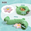 image:imagePAWZ Road Cactus Cat Scratching Post with 3 Scratching Poles amp Cactus Cat Donut Tunnel with Flower Mat