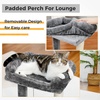 image:imagePAWZ Road Cat Scratching Post Bed Bundle with PAWZ Road Cat Tunnel Collapsible S Shape 105 Inches in Diameter
