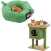image:imagePAWZ Road Cactus Cat Donut Tunnel amp 26 Inches Cactus Cat Tower with Large Perch