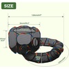 image:imagePAWZ Road Outdoor Cat Tunnel Portable Catio 2 in 1 Cat Tent amp Play Tunnel  Large Collapsible Cat Enclosure with Breathable Mesh offers Full Visibility Folds Compact for Travel Fits Cats amp Small PetsM