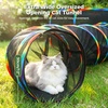 image:imagePAWZ Road Outdoor Cat Tunnel Portable Catio 2 in 1 Cat Tent amp Play Tunnel  Large Collapsible Cat Enclosure with Breathable Mesh offers Full Visibility Folds Compact for Travel Fits Cats amp Small PetsL