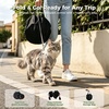 image:imagePAWZ Road Outdoor Cat Tunnel Portable Catio 2 in 1 Cat Tent amp Play Tunnel  Large Collapsible Cat Enclosure with Breathable Mesh offers Full Visibility Folds Compact for Travel Fits Cats amp Small PetsL