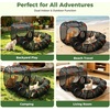 image:imagePAWZ Road Outdoor Cat Tunnel Portable Catio 2 in 1 Cat Tent amp Play Tunnel  Large Collapsible Cat Enclosure with Breathable Mesh offers Full Visibility Folds Compact for Travel Fits Cats amp Small PetsM