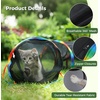 image:imagePAWZ Road Outdoor Cat Tunnel Portable Catio 2 in 1 Cat Tent amp Play Tunnel  Large Collapsible Cat Enclosure with Breathable Mesh offers Full Visibility Folds Compact for Travel Fits Cats amp Small PetsM