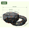image:imagePAWZ Road Outdoor Cat Tunnel Portable Catio 2 in 1 Cat Tent amp Play Tunnel  Large Collapsible Cat Enclosure with Breathable Mesh offers Full Visibility Folds Compact for Travel Fits Cats amp Small PetsL