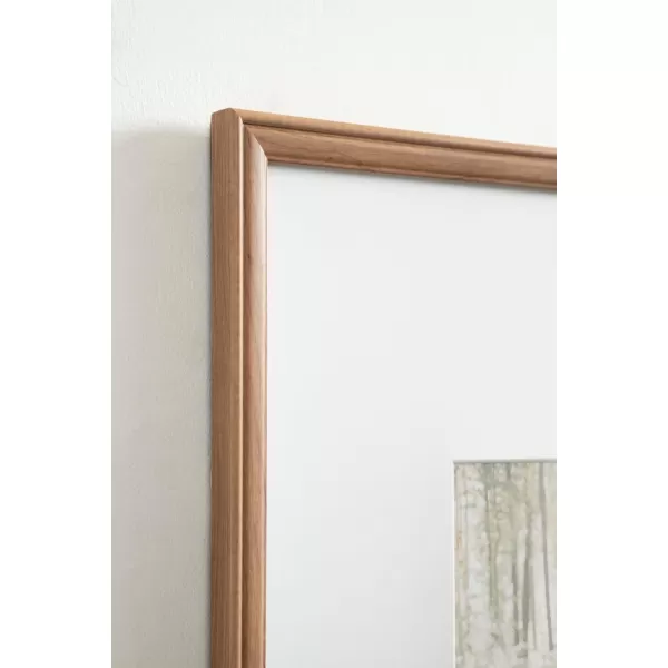 Kate and Laurel Adlynn Rectangle Picture Frame Set of 3 16 x 20 matted to 8 x 10 Bronze Vintage ThreePiece Frame Set for Gallery Wall Frame Set in Living Room Wall DecorBrown