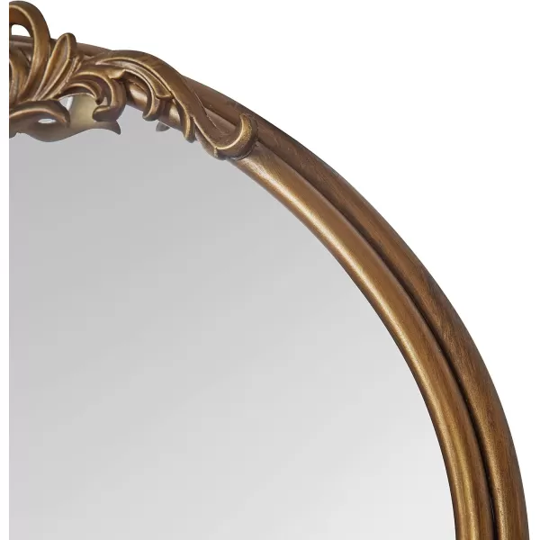 Kate and Laurel Arendahl Glam Ornate Mirror 27 x 1875 Gold Traditional Baroque Inspired Wall Decor