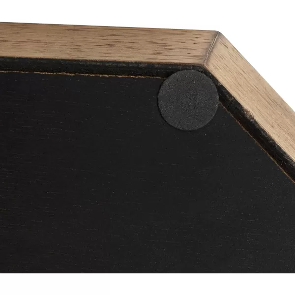 Kate and Laurel Atchison Farmhouse Tray 21x12 Brown Rustic Accent Tray for Display and Storage